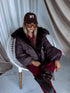 Short jacket "NORTH FL257" - CHOCO